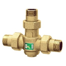 VALVOLA ANTICONDENSA PER GENERATORI DI CALORE A COMB. SOLIDO 1" - Tar. 55°C