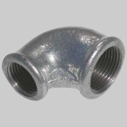 GOMITO RIDOTTO FEMMINA/FEMMINA ZINCATO - 2" x 1"1/2