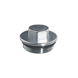 TAPPO TERMINALE CROMATO PER COLLETTORI (FAR) 1"