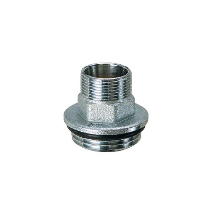 RACCORDO CROMATO CON ATTACCO INTERCAMBIABILE 3/4"
