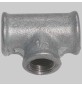 TEE RIDOTTO ZINCATO - 2" x 1" x 2"
