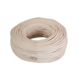 CAVO ELETTRICO H05VV-F SEZ 2X1,00 MM BIANCO *