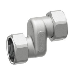 RACCORDO ECCENTRICO CROMATO CON CALOTTE MOBILI 3/4"