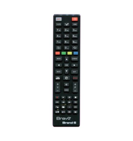 TELECOMANDO TV BRAVO BRAND 6 TELEFUNKEN