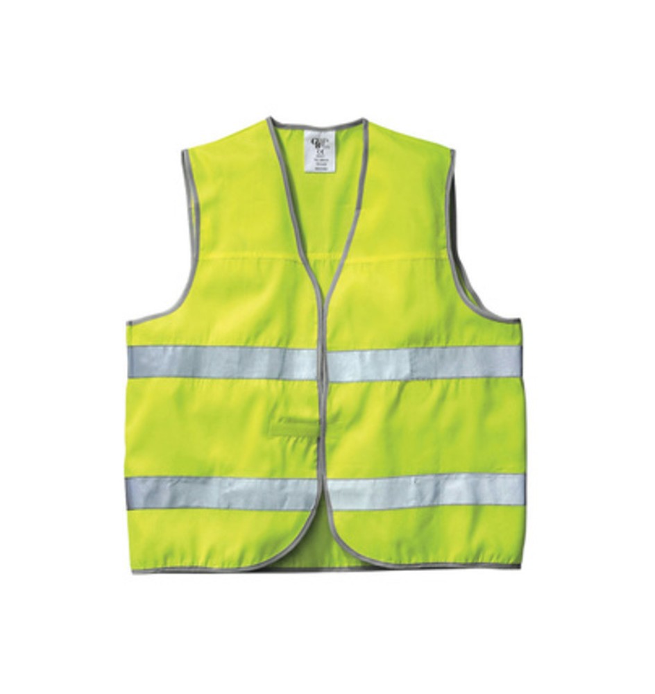 GILET ALTA VISIBILITA GIALLO OMOLOGATO