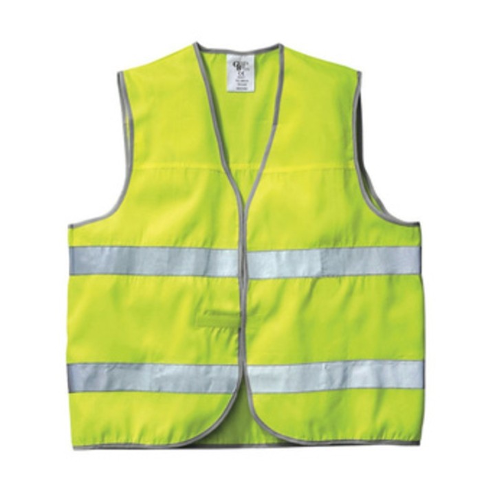 GILET ALTA VISIBILITA GIALLO OMOLOGATO