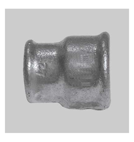MANICOTTO RIDOTTO FEMMINA/FEMMINA ZINCATO - 2" x 1"1/4