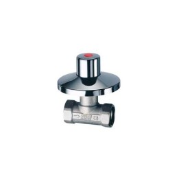 RUBINETTO AD INCASSO CON ROSONE IN OTTONE 1/2"