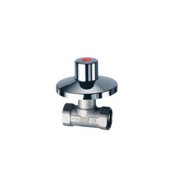 RUBINETTO AD INCASSO CON ROSONE IN OTTONE 1/2"