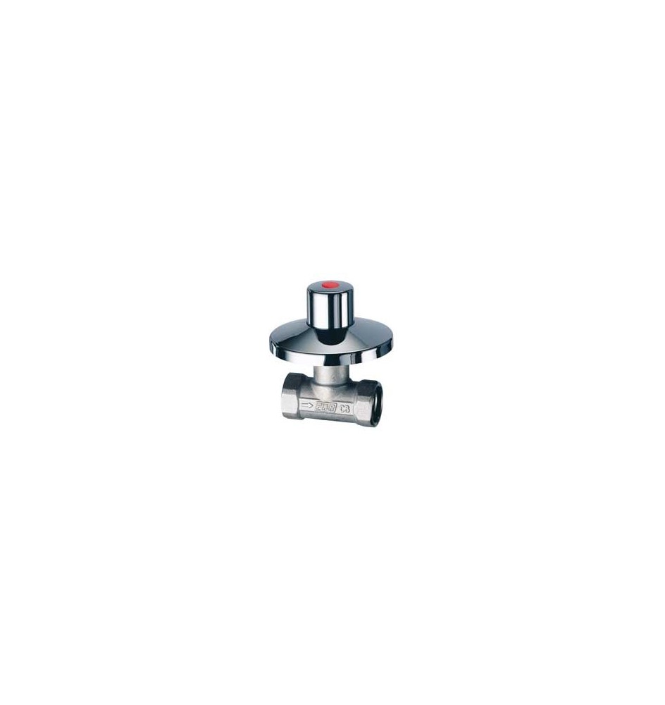 RUBINETTO AD INCASSO CON ROSONE IN OTTONE 1/2"