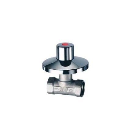 RUBINETTO AD INCASSO CON ROSONE IN OTTONE 1/2"