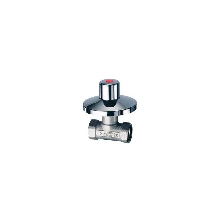 RUBINETTO AD INCASSO CON ROSONE IN OTTONE 1/2"