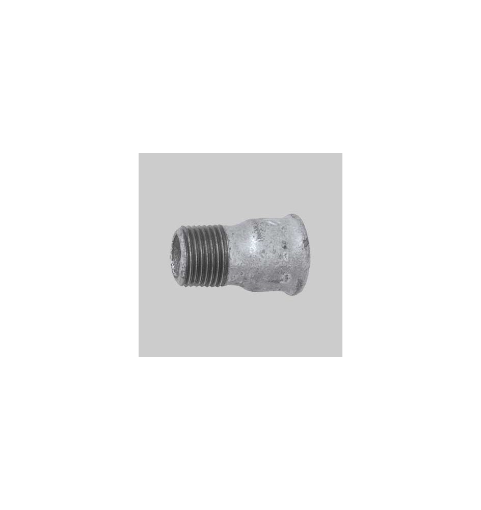 MANICOTTO RIDOTTO MASCHIO/FEMMINA ZINCATO - 2" x 1"1/2