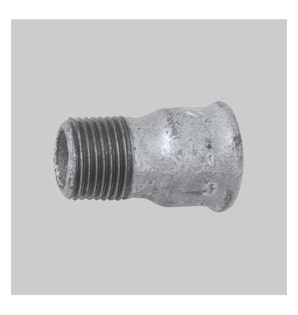 MANICOTTO RIDOTTO MASCHIO/FEMMINA ZINCATO - 2" x 1"1/2