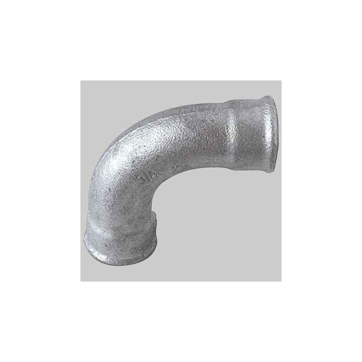 CURVA A 90° FEMMINA/FEMMINA ZINCATA - 1/2