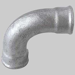 CURVA A 90° FEMMINA/FEMMINA ZINCATA - 1"1/2