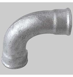 CURVA A 90° FEMMINA/FEMMINA ZINCATA - 3"