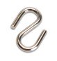 GANCIO A S P/CATENA D 2,4 MM ACCIAIO NICHELATO