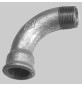 CURVA A 90° MASCHIO/FEMMINA ZINCATA - 1"1/2