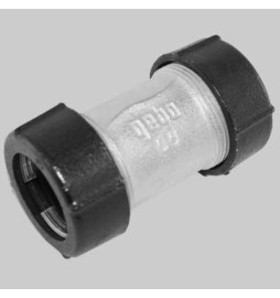 RACCORDO A COMPRESSIONE IN GHISA DOPPIO - 31,4 - 34,2 DN 25