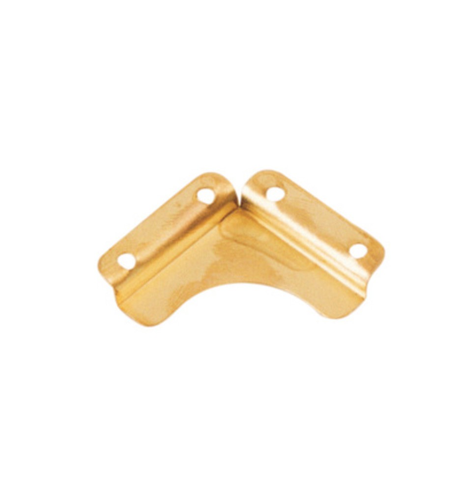 FERMASPECCHI LISCIO ACCIAIO OTTONATO 30X30 MM