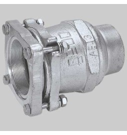 RACCORDO A COMPRESSIONE MASCHIO FLANGIATO - 2"1/2 - (76,1)