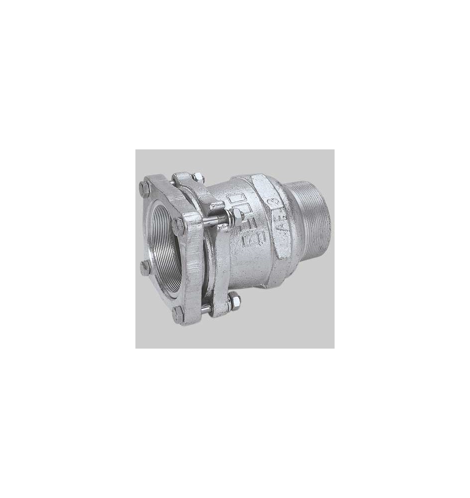 RACCORDO A COMPRESSIONE MASCHIO FLANGIATO - 2"1/2 - (76,1)