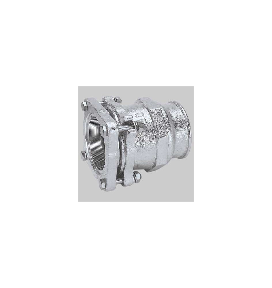 RACCORDO A COMPRESSIONE FEMMINA FLANGIATO - 4" - (114,3)