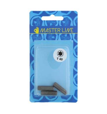 BL INSERTO TORX 25 MM T40 M 8,0 3 PZ