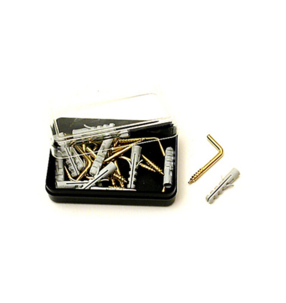 GANCIO P/QUADRO A RAMPINO C/TASSELLO 10 PZ