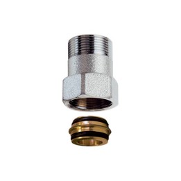 PROLUNGA DIRITTA CROMATA FIL. 24X19 Lungh. 30 mm