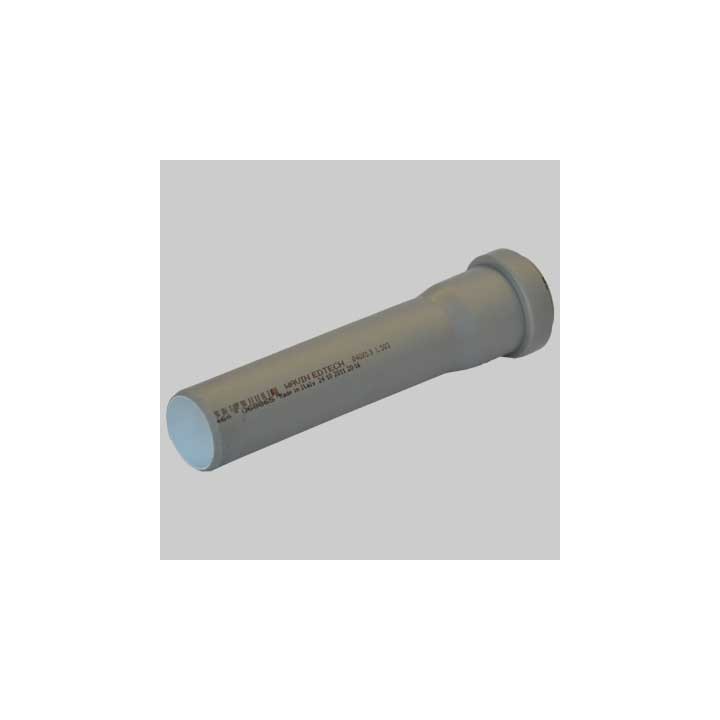 TUBO CON UN BICCHIERE Ø 125 PP HTEM - mm 1000