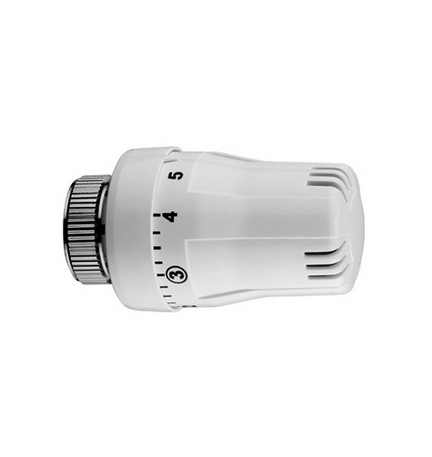 TESTA TERMOSTATICA CON SENSORE A LIQUIDO Bianca