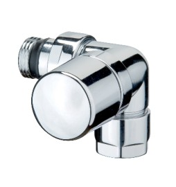 VALVOLA D'ARREDO AD ANGOLO SX TERMOSTATIZZABILE CROMO-LUCIDO 1/2"