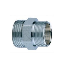 NIPPLE MASCHIO CROMO 1/2"