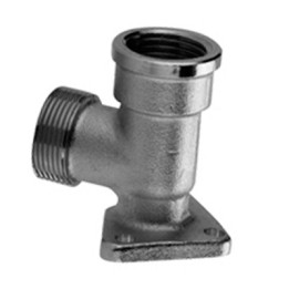 RACCORDO CURVO FLANGIATO F 1/2" - M24x19