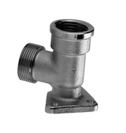 RACCORDO CURVO FLANGIATO F 1/2" - M24x19