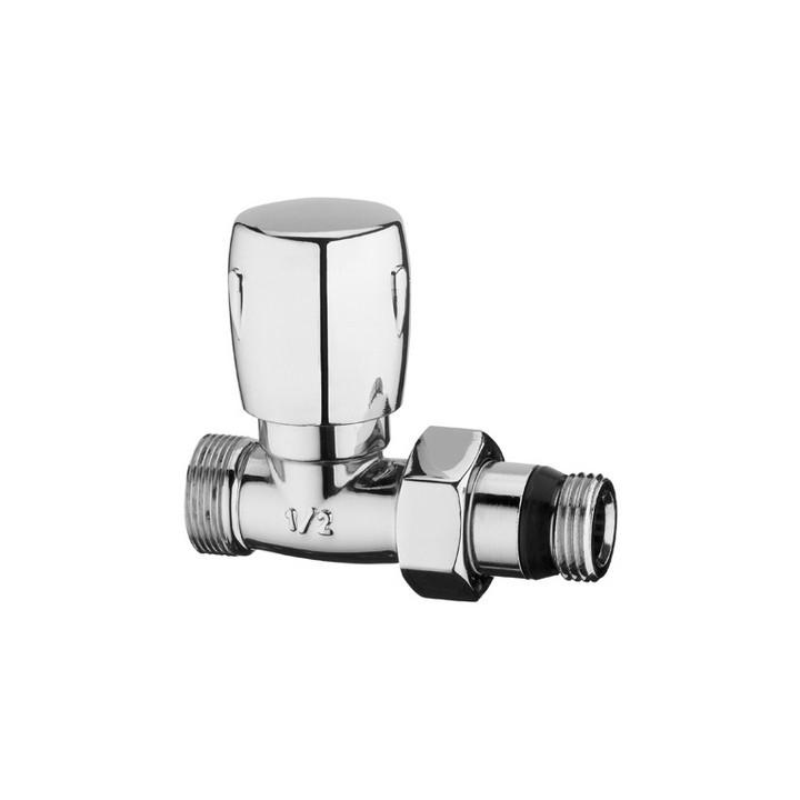 VALVOLA D'ARREDO DIRITTA CROMO 3/8"