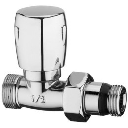 VALVOLA D'ARREDO DIRITTA CROMO 1/2"