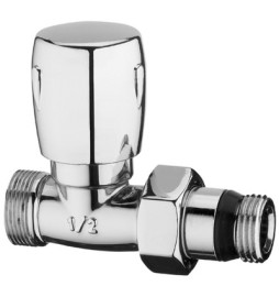 VALVOLA D'ARREDO DIRITTA CROMO 1/2"