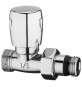 VALVOLA D'ARREDO DIRITTA CROMO 1/2"