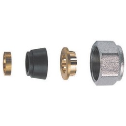 KIT DI TENUTA IN GOMMA A COMPRESSIONE PER TUBO RAME 4 PZ Diam. 10