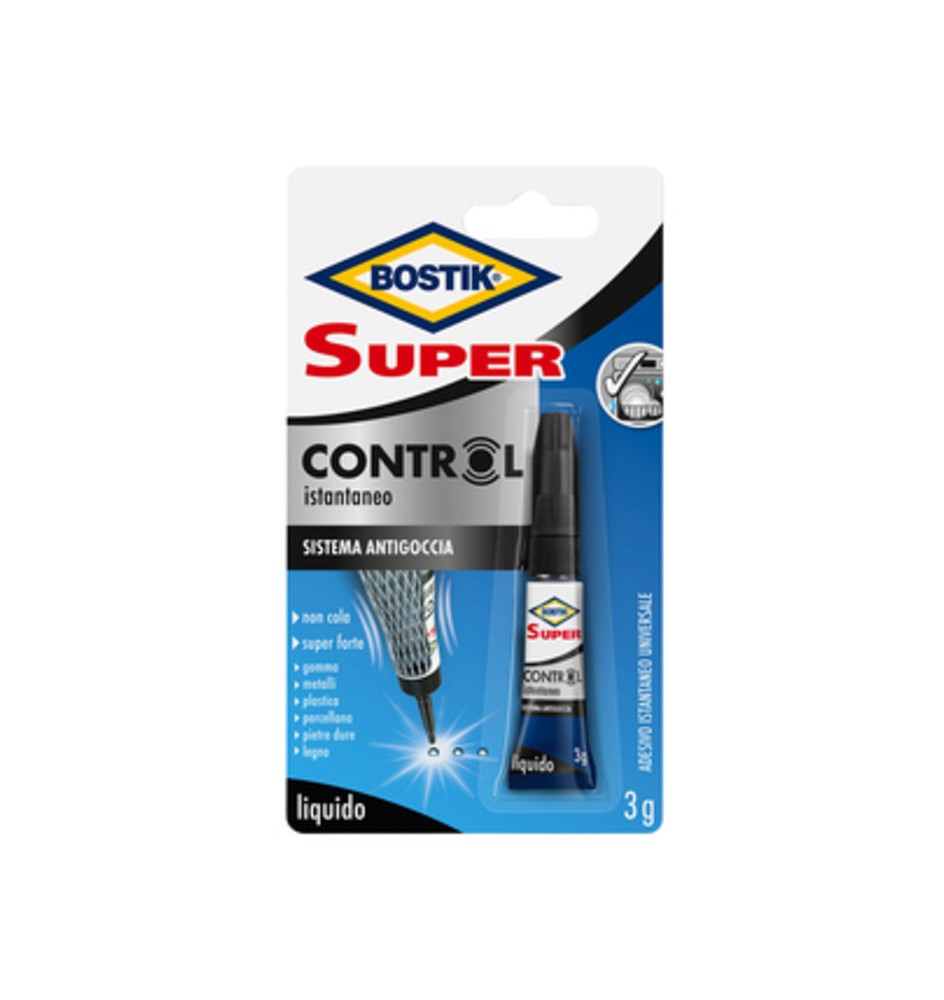 BOSTIK SUPER CONTROL ISTANTANEO 3 G BLISTER