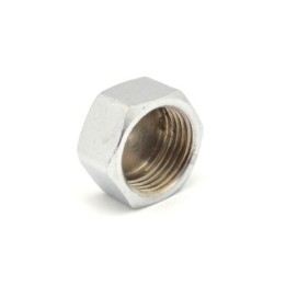 TAPPO FEMMINA PER CHIUSURA COLLETTORI Cromo 3/4"