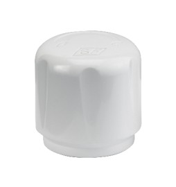 VOLANTINO IN ABS PER VALVOLE ECO Bianco