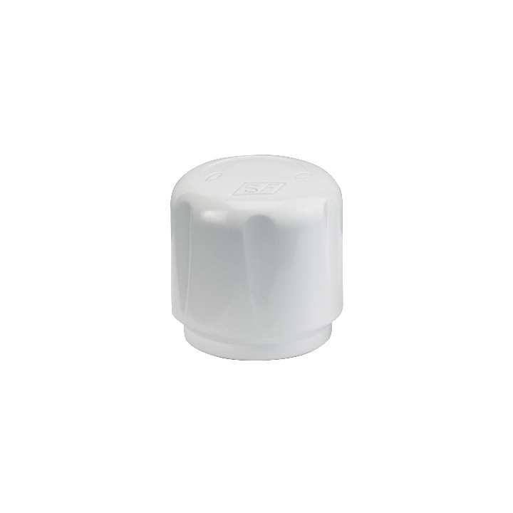 VOLANTINO IN ABS PER VALVOLE ECO Bianco