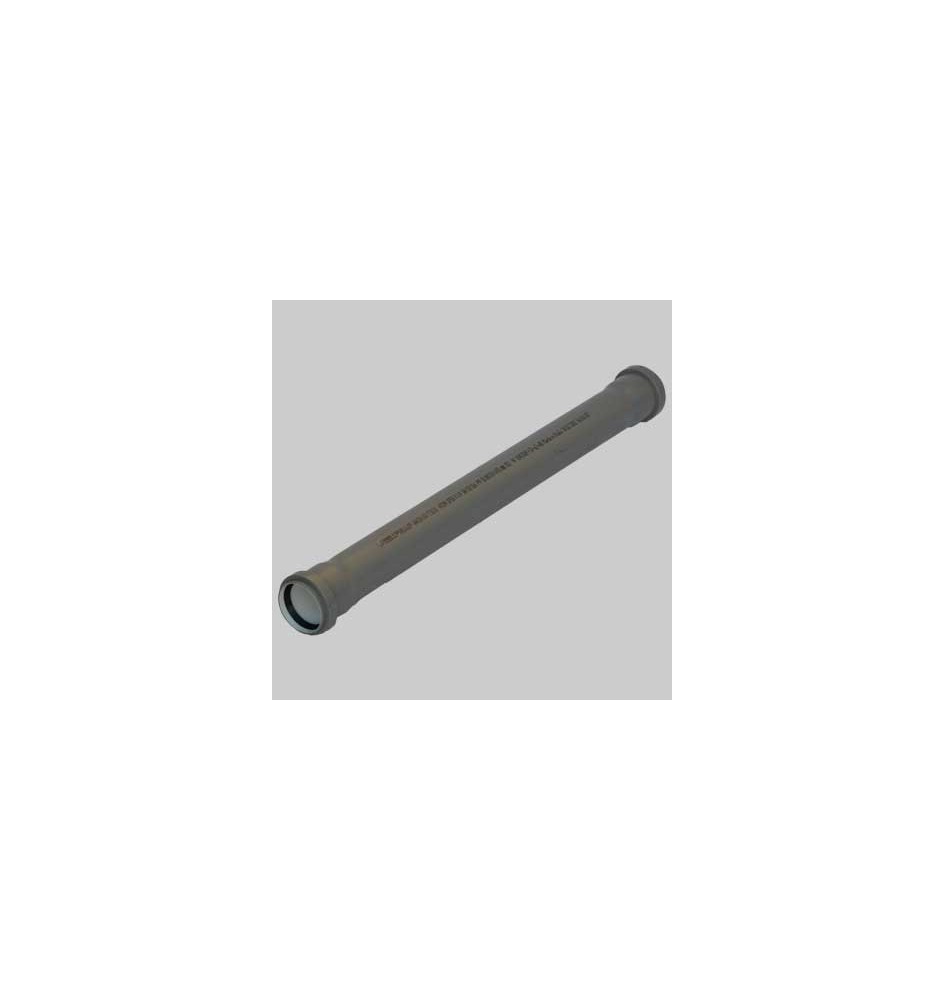 TUBO CON DUE BICCHIERI Ø 110 PP HTEM - mm 500