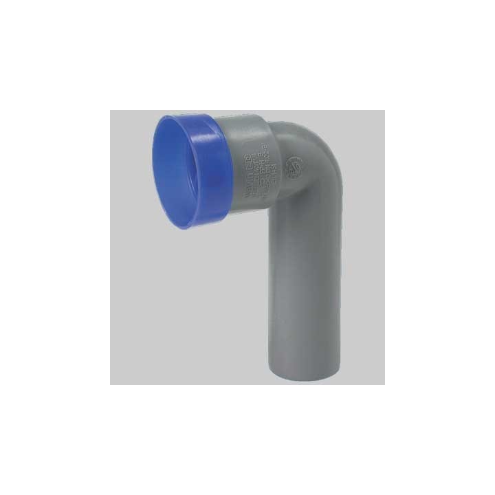 CURVA TECNICA PROLUNGATA CON TAPPO - DM. 40 Morsetto 46x26x32