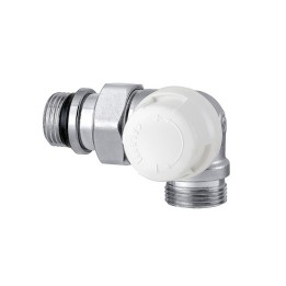 VALVOLA TERMOSTATICA DOPPIA SQUADRA DESTRA 1/2"