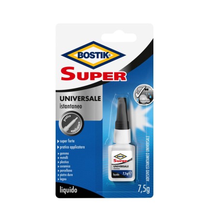 BOSTIK SUPER UNIVERSALE ISTANTANEO 7,5 G BLISTER